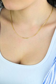 Złoty łańcuszek Lisi Ogon 585 – subtelny i elegancki 2447 (4).jpg